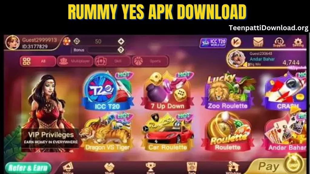 Rummy Yes Apk Download 2023