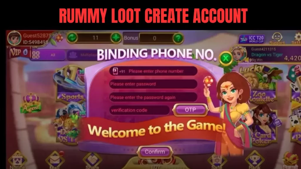 Rummy Loot Create Account