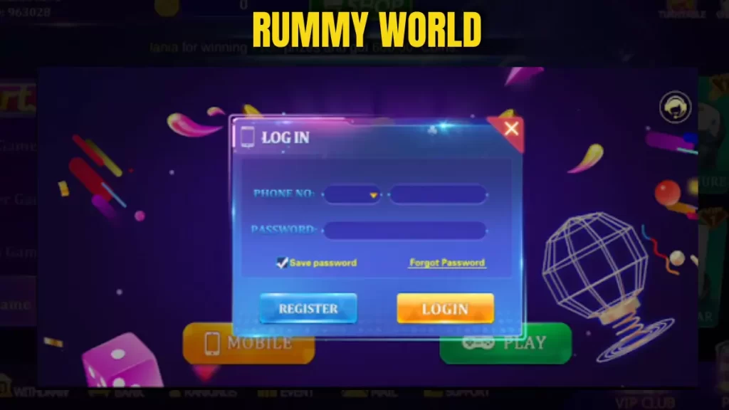 Rummy World Log In