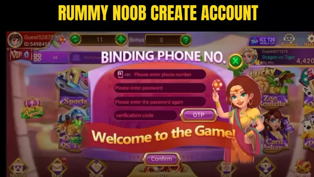 Rummy Noob Create Account, Rummy Noon Apk Download