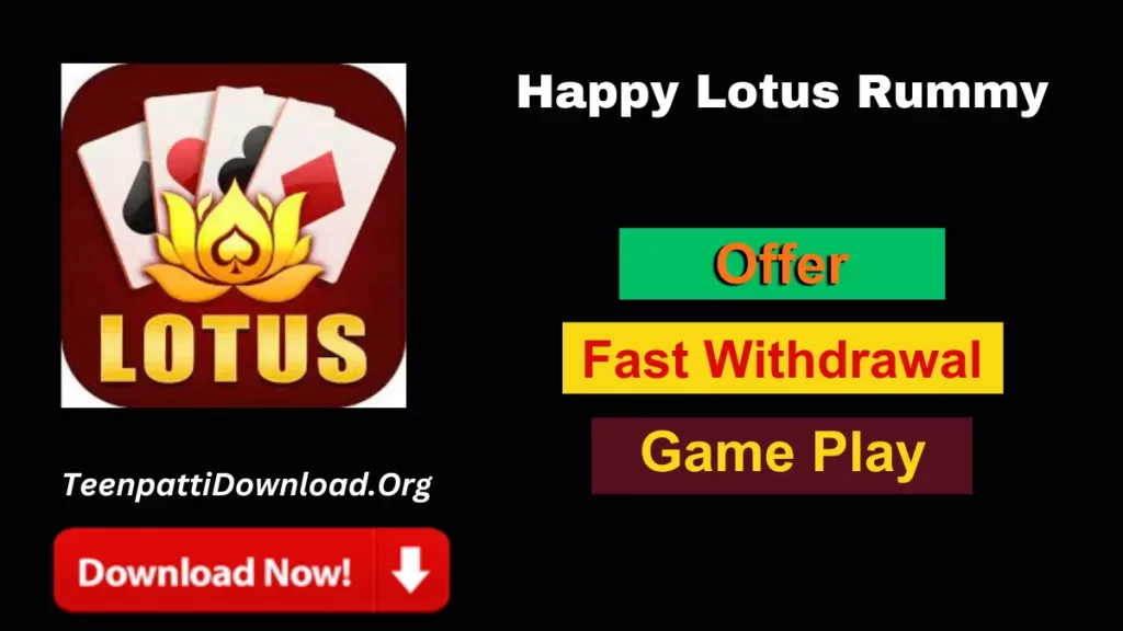 Happy Lotus Rummy APK App Download 2024